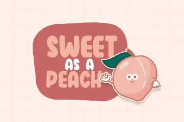 Peach Days font