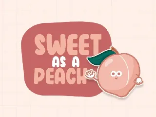 Peach Days font