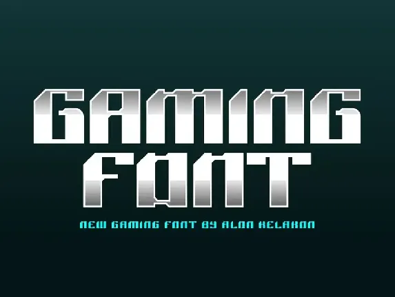 Basic Gaming font