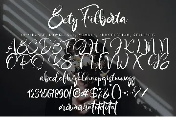 Bety Filberta font