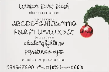 Winter Spirit - Script Font