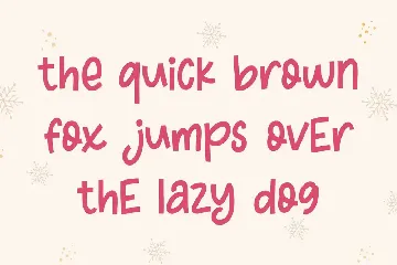 Christmas Farmhouse - Cute Display Font