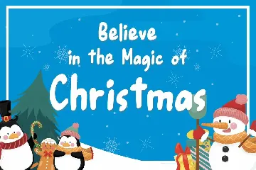 Christmas Jingle - Casual Christmas Font