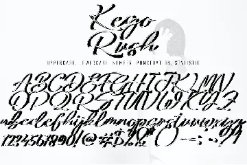 Kego Rush font