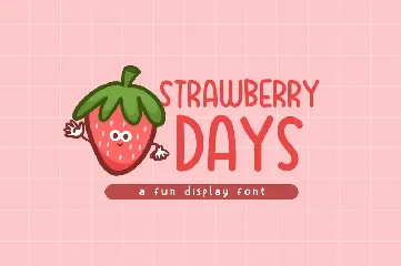 Strawberry Days font