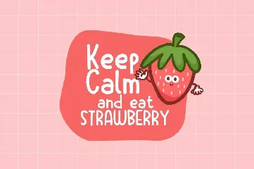 Strawberry Days font