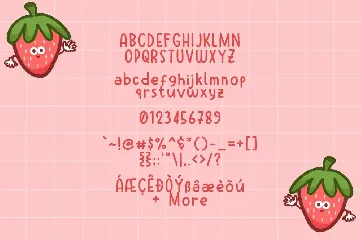 Strawberry Days font