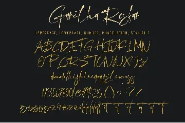 Garetha Rosfar font