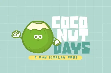 Coconut Days font