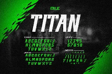 Titan font