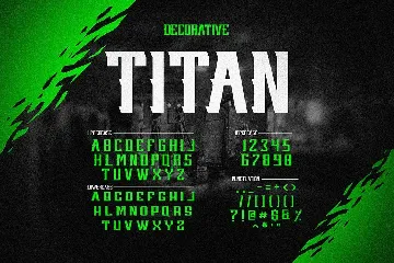 Titan font