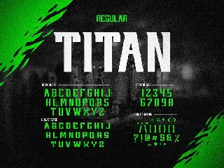 Titan font