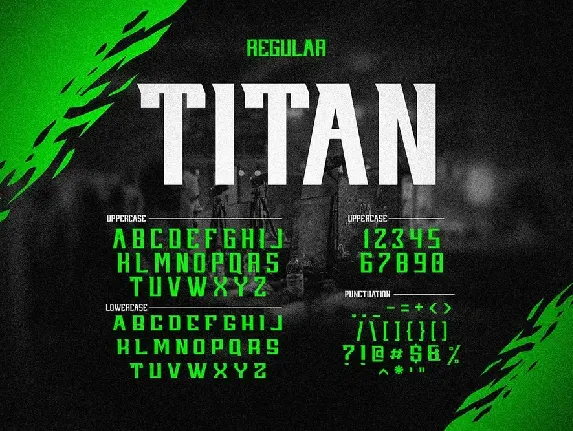 Titan font