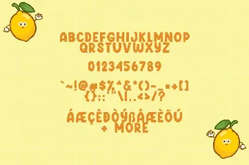 Lemon Days font