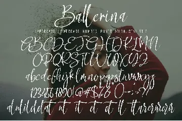 Ballerina font