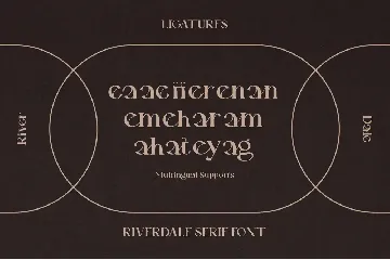 Riverdale Serif Font