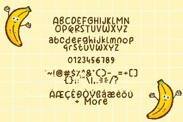 Banana Days font