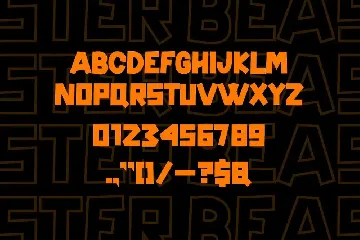 Beaster font