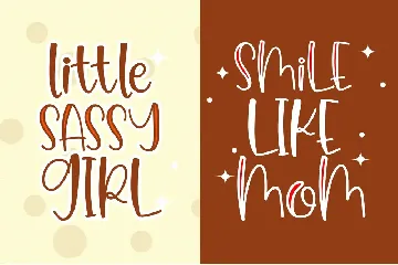 Cutie Brown Crafty Font