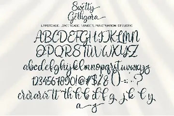 Swetty Gethgara font