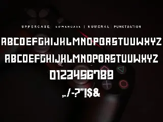 Gamedisk font