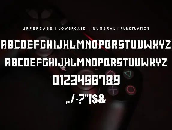 Gamedisk font