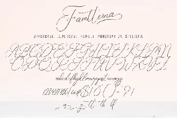 Famtterna font