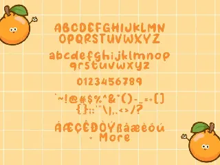 Orange Days font