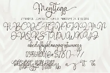 Meyttega font