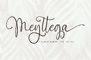 Meyttega font