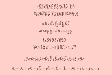 Valentime Cute Script Font