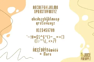 Juice Pineapple font