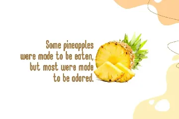 Juice Pineapple font