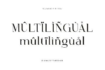 Elonade - Classic Vintage Serif Display Font