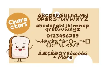 White Bread font