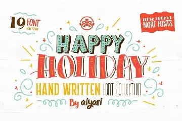 Happy Holiday font