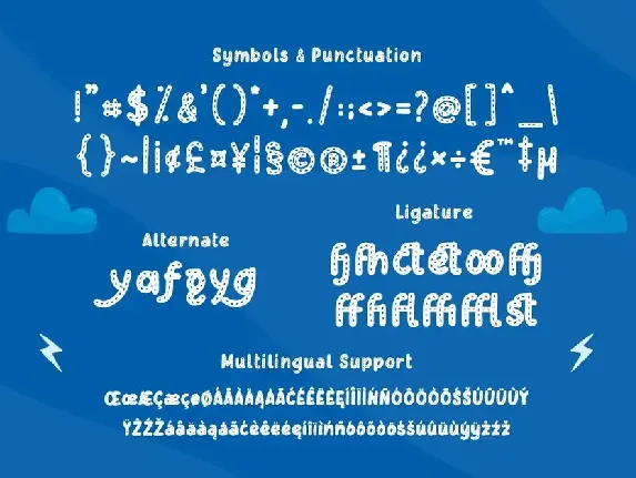 Stitch Boy â€“ Sprinkles Font