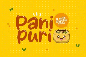 Panipuri font