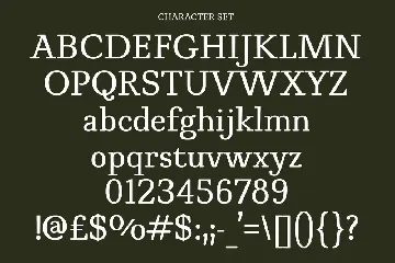 Kosther Classic Serif Font