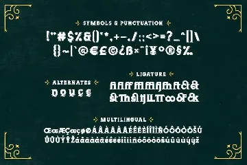 Javanica â€“ Vintage Display Font