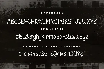 Reondela - The Horror Movie Font