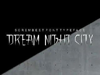 Scrembeet font