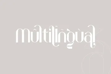 Behila Modern Display Font