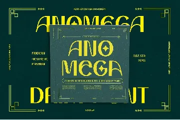 Anomega font