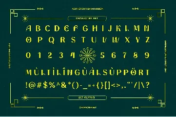 Anomega font