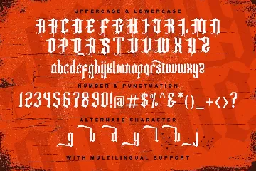 Fancy Quisley - Blackletter Font