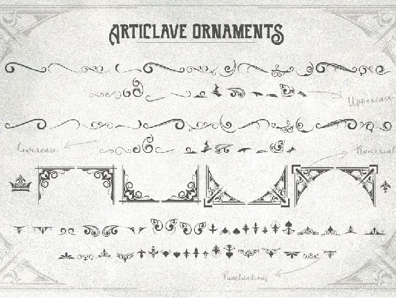 Articlave font