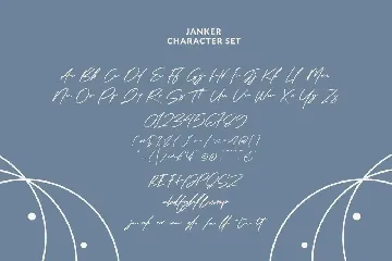 Janker - The Handwritten Fonts