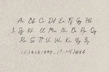 Andiela Sathony Signature Font