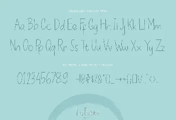 La Petite Handwritten Font